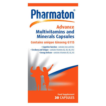 Advance Multivitamins And Minerals 30 Capsules